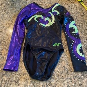 Gymnastics competition leotard